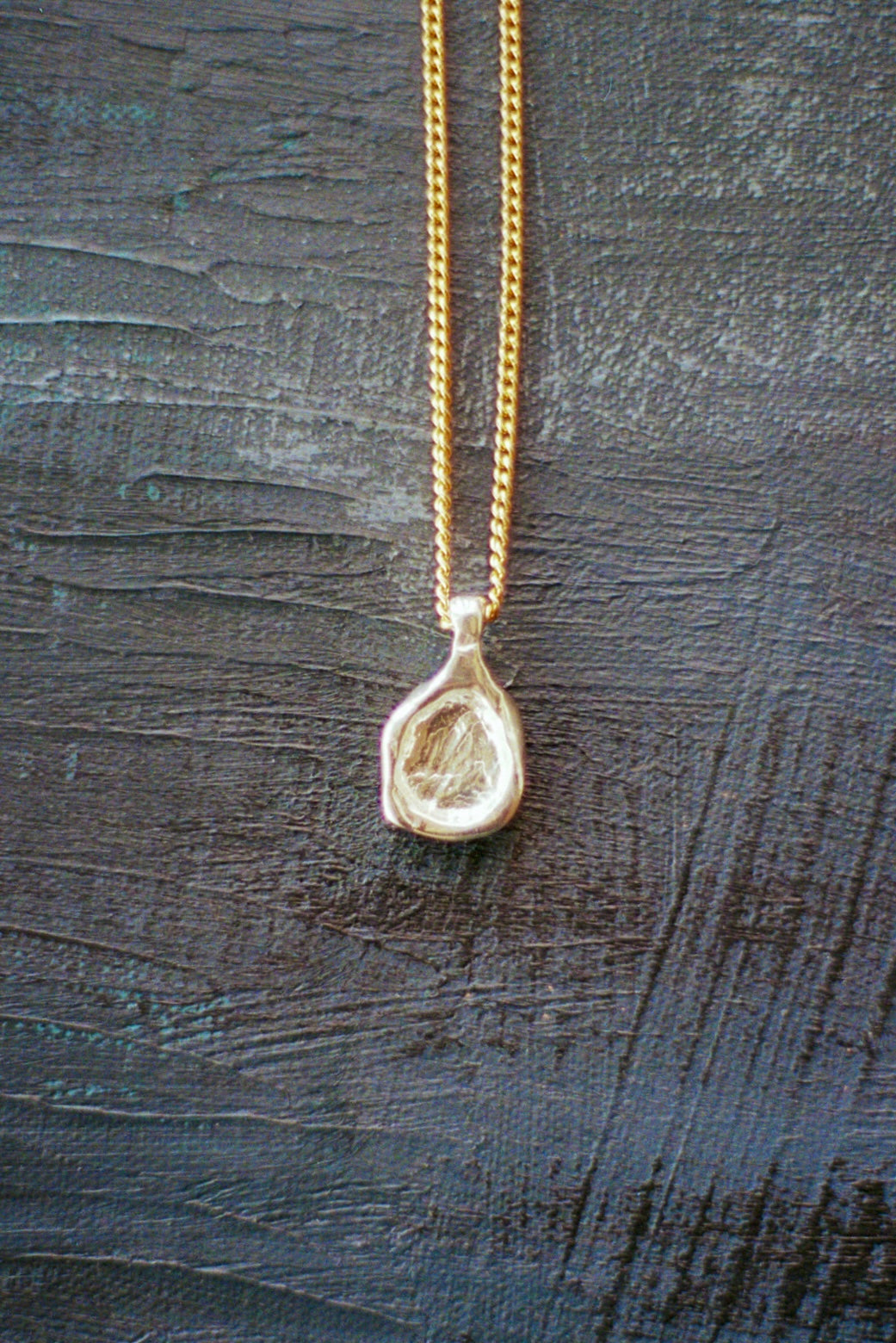 Snake pendant on chain